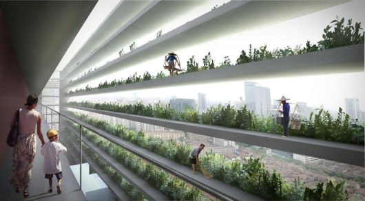 Vertical Farm Residential block